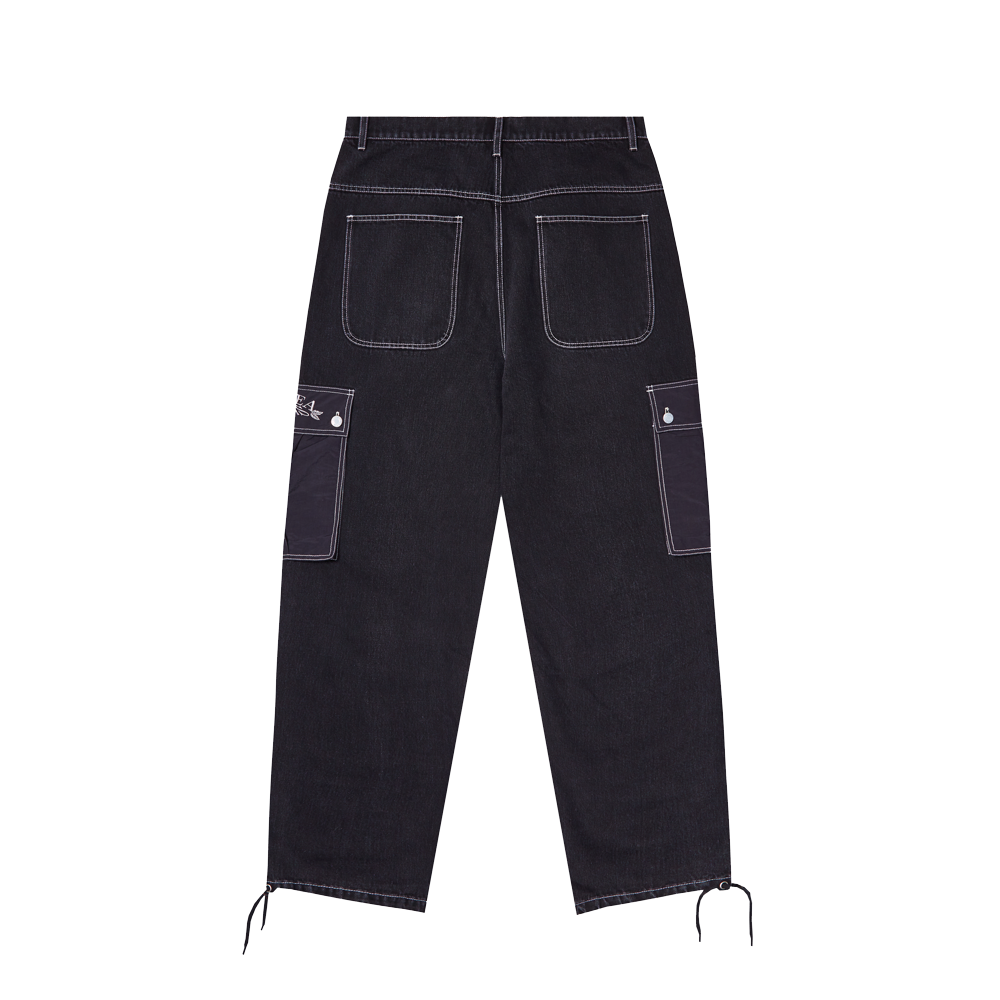Street Fit Denim/Nylon Black