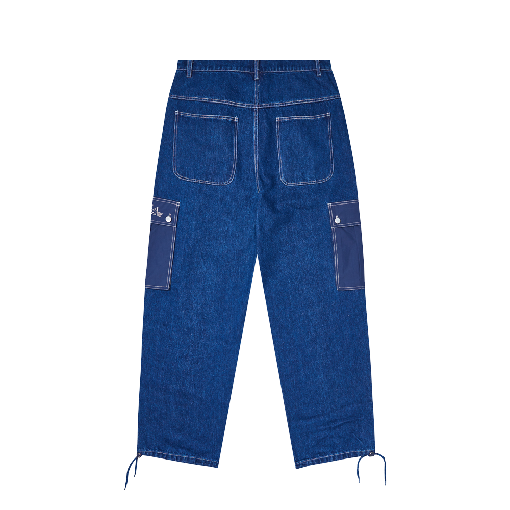 Street Fit Denim/Nylon Blue