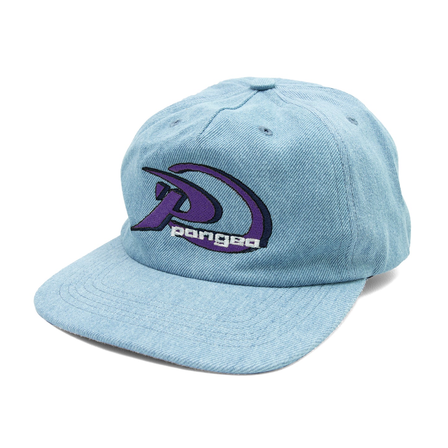 P Logo Denim Lid - Purple