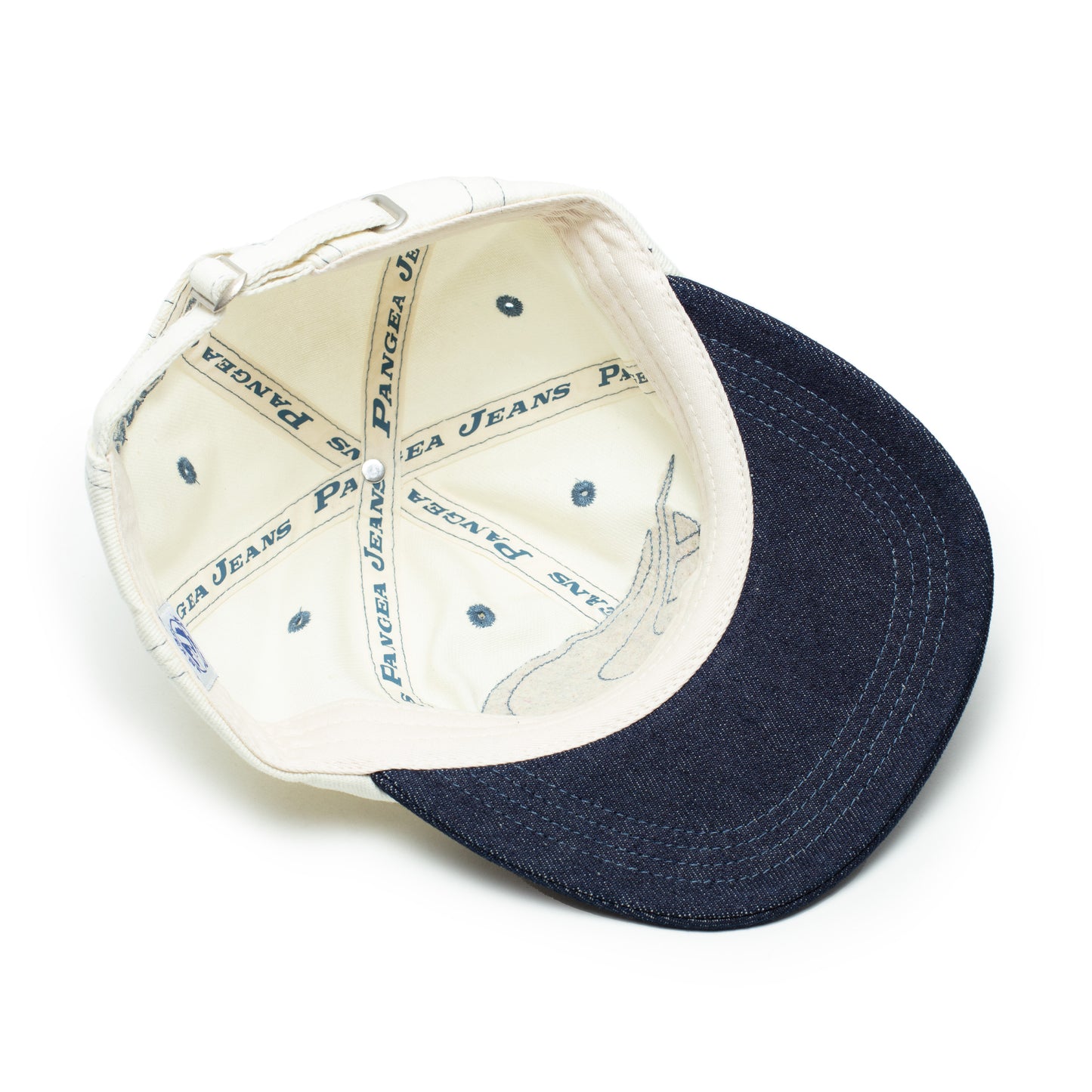 Upper Case P Hat - Sandstone/Denim