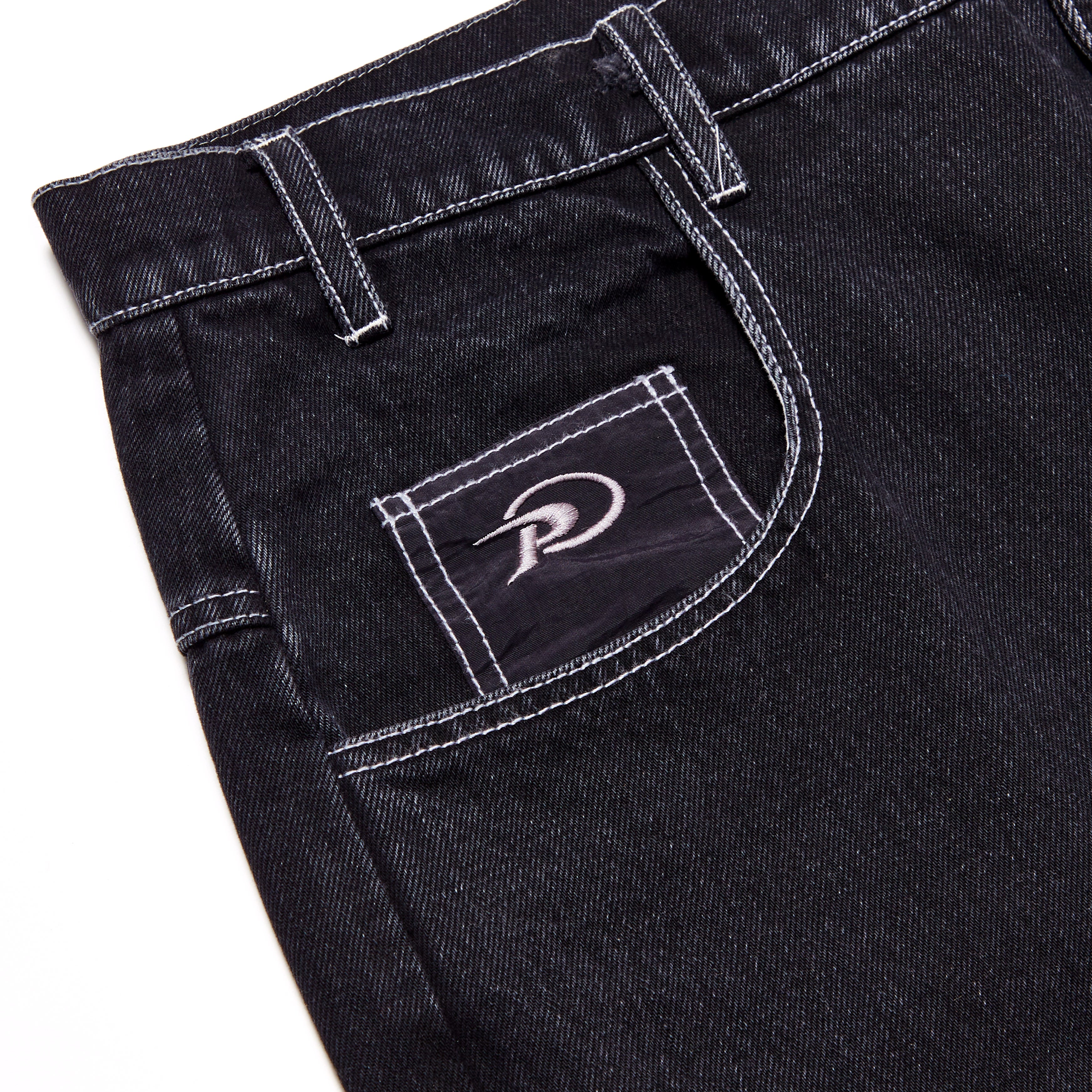 Street Fit Denim/Nylon Black – Pangea Jeans