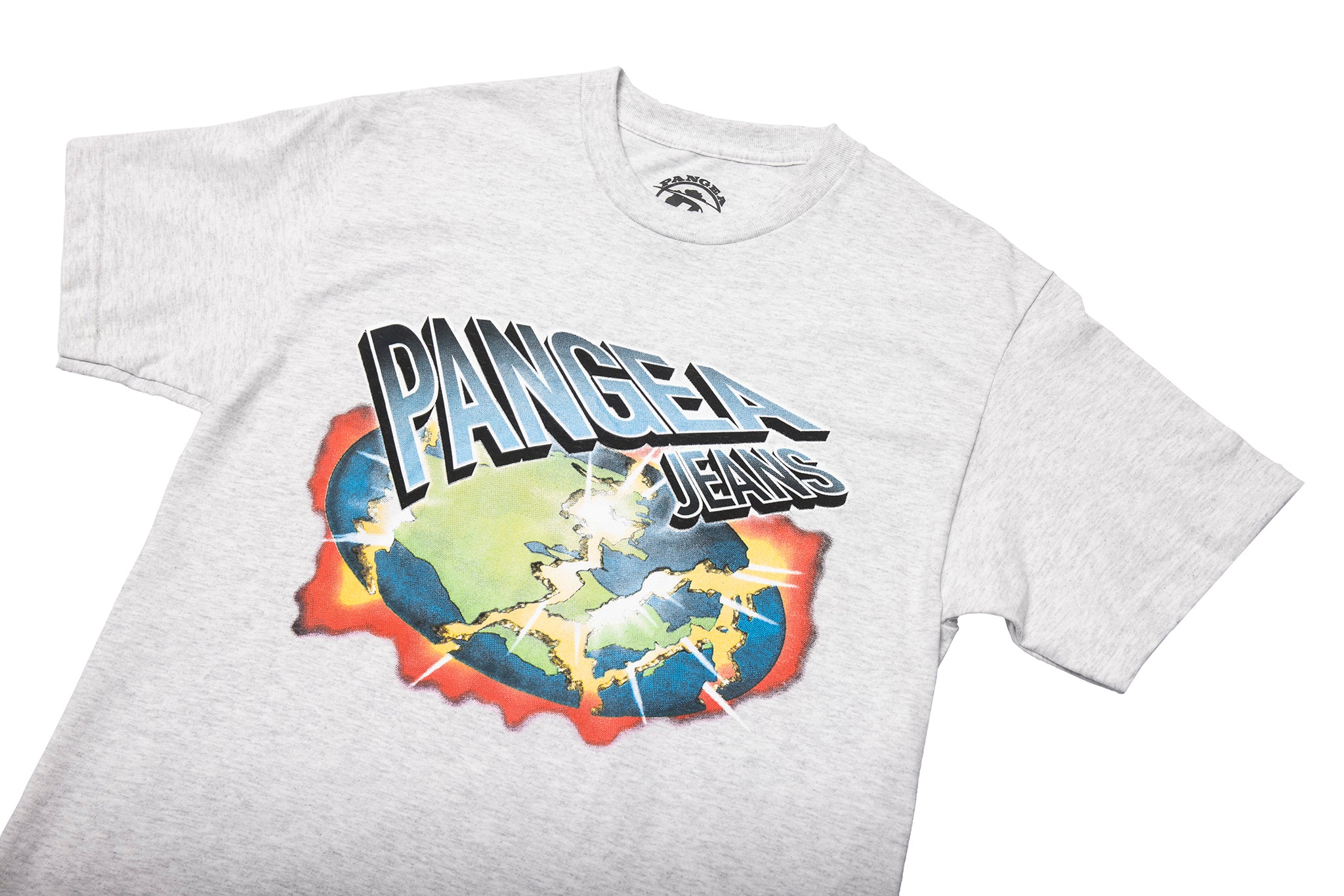 Pangea Tech-tonics Tee Gray